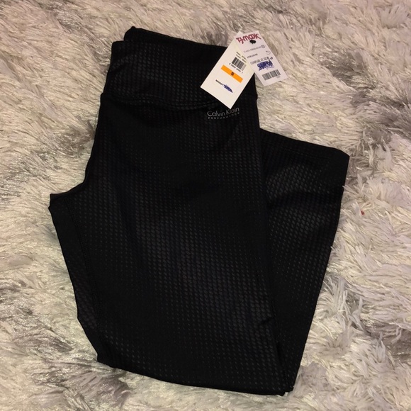 NWT Calvin Klein Performance Cropped Leggings - Picture 1 of 6